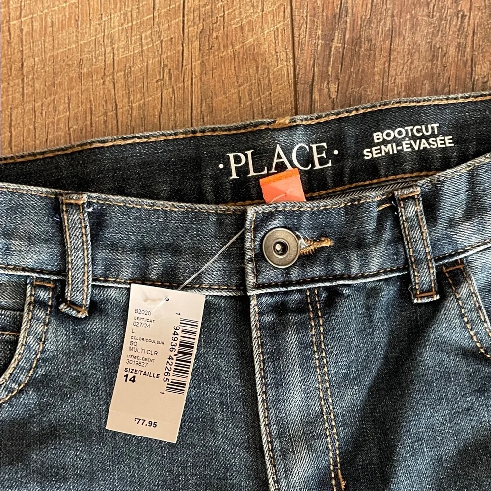 The Children's Place Kids' Bootcut Jeans 14